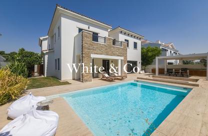 Villa - 4 Bedrooms - 6 Bathrooms for rent in Lime Tree Valley - Jumeirah Golf Estates - Dubai Villa - 4 Bedrooms - 6 Bathrooms for rent in Lime Tree Valley - Jumeirah Golf Estates - Dubai