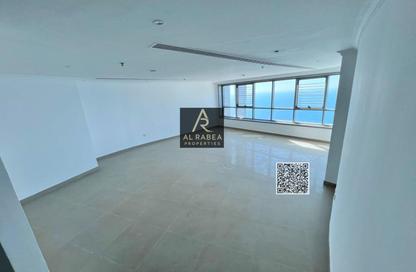 Apartment - 2 Bedrooms - 3 Bathrooms for rent in Corniche Tower - Ajman Corniche Road - Ajman