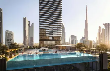 شقة - 3 غرف نوم - 4 حمامات للبيع في برج ترامب - شارع الشيخ زايد - دبي