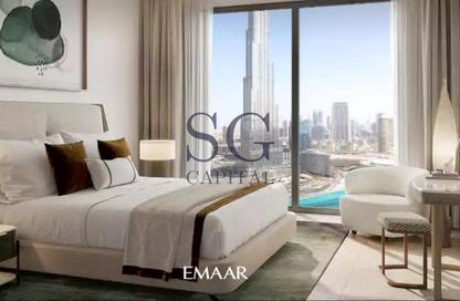 شقة - غرفة نوم - 2 حمامات للبيع في ذا سانت ريجيس ريزيدنسز – برج 2 - سانت ريجيس ريزيدنس - برج خليفة - وسط مدينة دبي - دبي