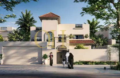 Villa - 4 Bedrooms - 6 Bathrooms for sale in Fay Alreeman - Al Shamkha - Abu Dhabi