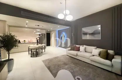 شقة - غرفة نوم - 2 حمامات للايجار في برج Marina Vista 1 - مارينا فيستا - إعمار بيتشفرونت - دبي هاربور - دبي