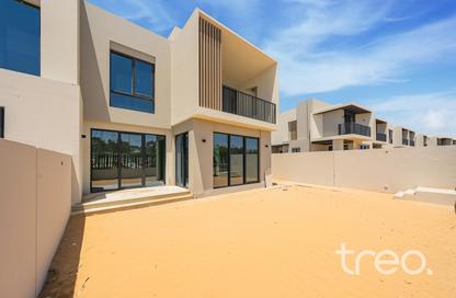 Townhouse - 4 - 4 for rent in Jebel Ali Village Townhouses - Jebel Ali Village - Jebel Ali - Dubai