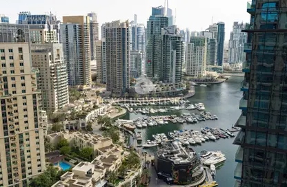 Apartment - 2 Bedrooms - 3 Bathrooms for rent in Marina Heights - Dubai Marina - Dubai