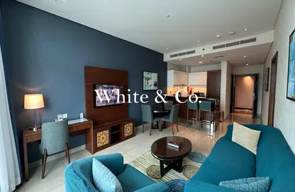 Apartment - 1 Bedroom - 2 Bathrooms for rent in Royal Continental Suites - Business Bay - Dubai