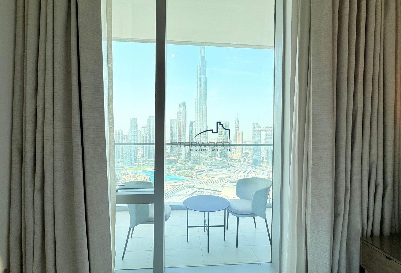 High Floor | Burj View | 3 bed + Maid | Vacant photo 26