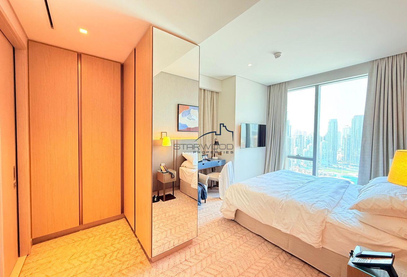 High Floor | Burj View | 3 bed + Maid | Vacant photo 15