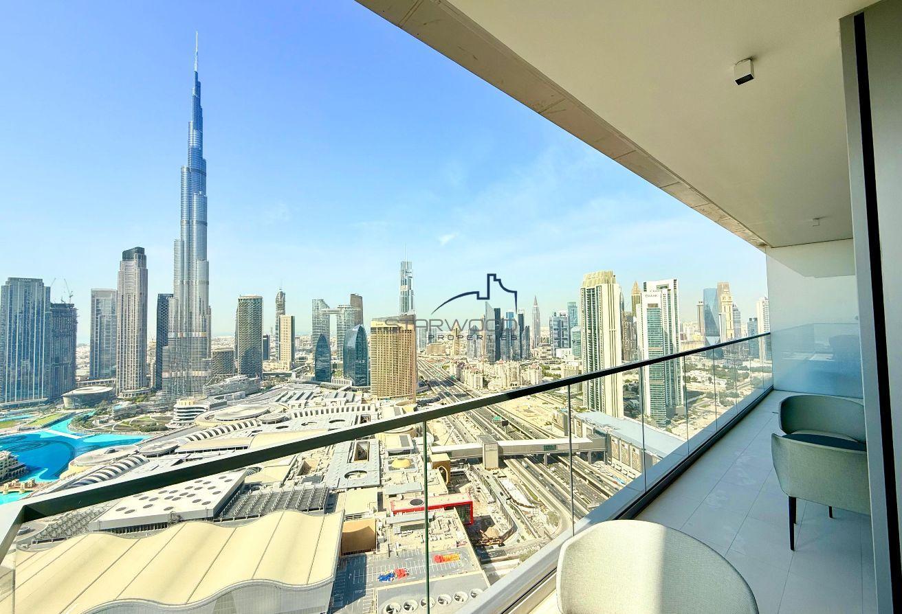 High Floor | Burj View | 3 bed + Maid | Vacant photo 17