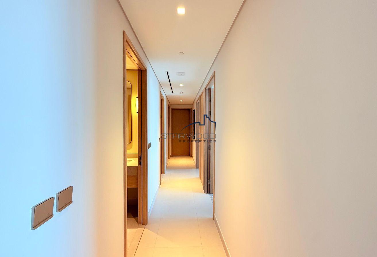 High Floor | Burj View | 3 bed + Maid | Vacant photo 11