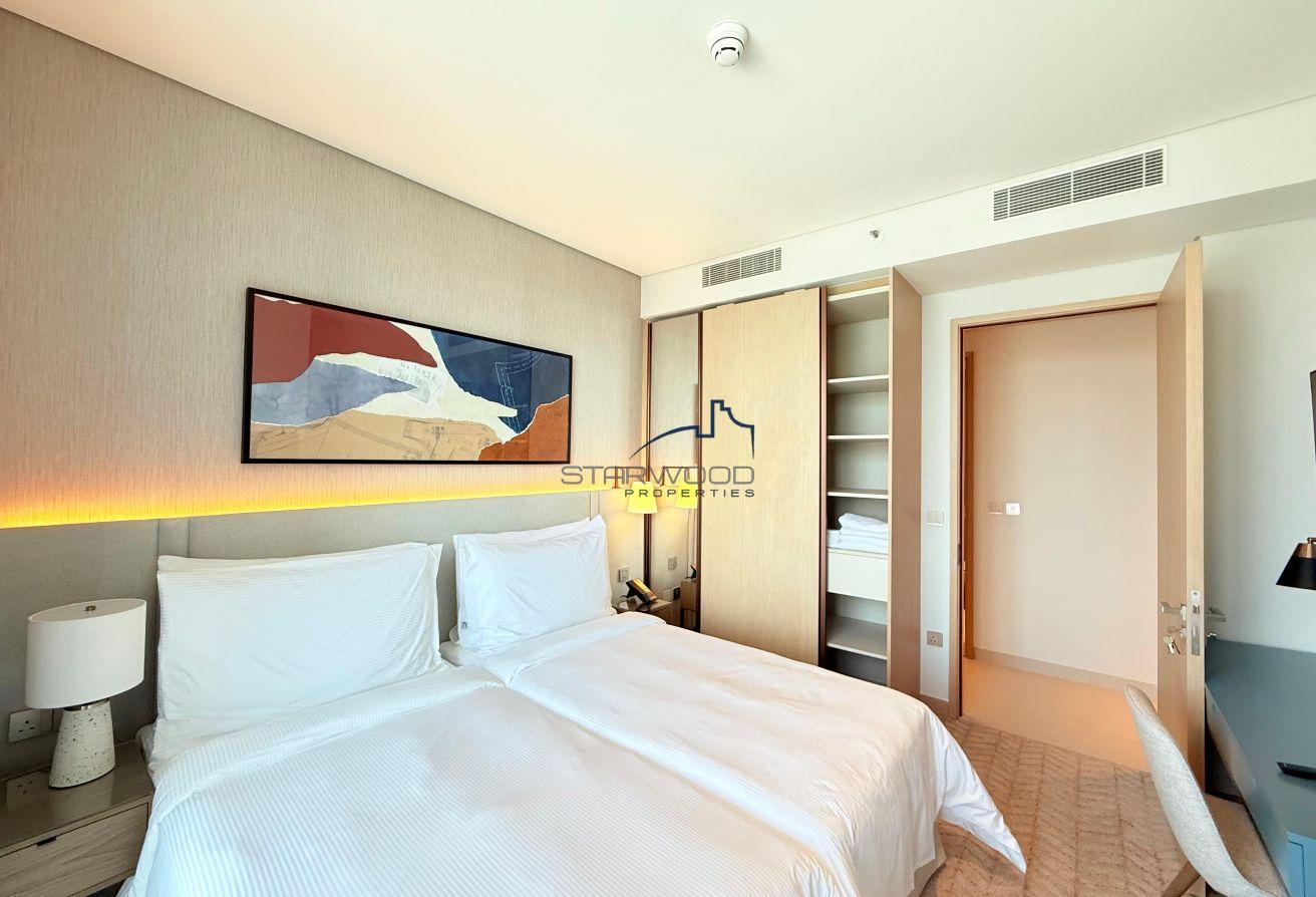 High Floor | Burj View | 3 bed + Maid | Vacant photo 23