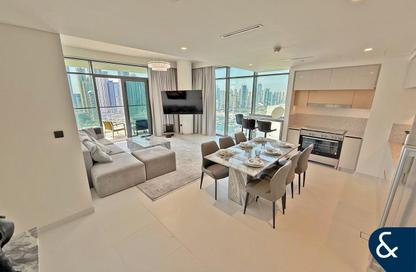 شقة - 3 غرف نوم - 3 حمامات للبيع في برج Marina Vista 2 - مارينا فيستا - إعمار بيتشفرونت - دبي هاربور - دبي
