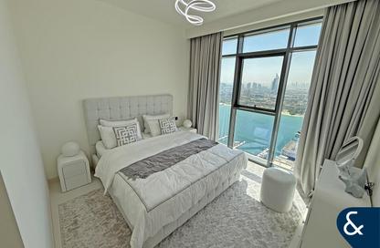 Apartment - 3 Bedrooms - 3 Bathrooms for sale in Marina Vista Tower 2 - Marina Vista - EMAAR Beachfront - Dubai Harbour - Dubai