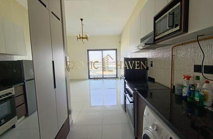 Apartment - Studio - 1 Bathroom for rent in Wavez Residence - Liwan - Dubai