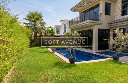 Villa - 5 - 7 for rent in Sanctuary Falls - Jumeirah Golf Estates - Dubai