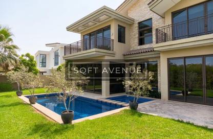 Villa - 5 - 7 for rent in Sanctuary Falls - Jumeirah Golf Estates - Dubai