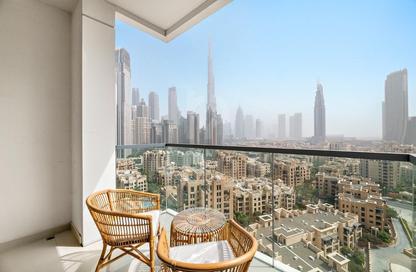 Apartment - 2 Bedrooms - 2 Bathrooms for rent in Bellevue Tower 1 - Bellevue Towers - Downtown Dubai - Dubai