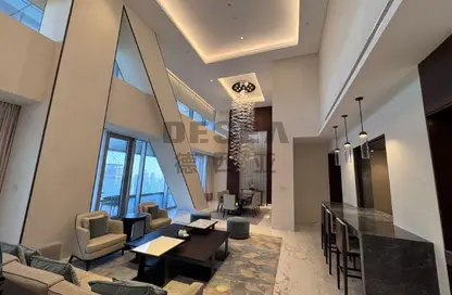 شقة - 3 غرف نوم - 5 حمامات للايجار في بريدج سكاي - برج خليفة - وسط مدينة دبي - دبي