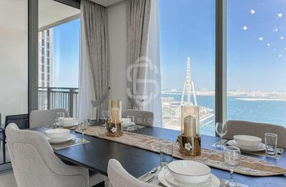 شقة - 3 غرف نوم - 4 حمامات للايجار في 5242 تاور 2 - 5242 - دبي مارينا - دبي