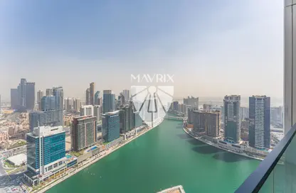 شقة - 2 غرف نوم - 2 حمامات للايجار في بنينسولا ثري - بنينسولا - الخليج التجاري - دبي