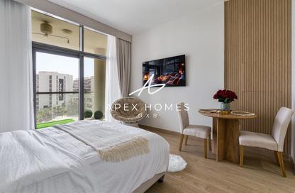 Apartment - Studio - 1 Bathroom for rent in Golf Panorama A - Golf Panorama - Golf Town - Damac Hills - Dubai