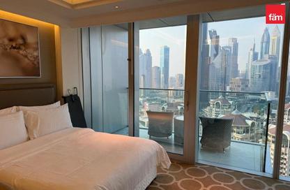 Apartment - Studio - 1 Bathroom for rent in Kempinski BLVD - Downtown Dubai - Dubai