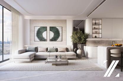 Apartment - 2 - 3 for sale in Binghatti Pinnacle - Dubai Healthcare City 2 - Al Jaddaf - Dubai Apartment - 2 - 3 for sale in Binghatti Pinnacle - Dubai Healthcare City 2 - Al Jaddaf - Dubai