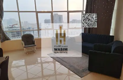 شقة - غرفة نوم - 2 حمامات للبيع في أورينت تاور 2 - أورينت تاور - البستان - عجمان