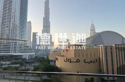 شقة - غرفة نوم - 2 حمامات للايجار في بوليفارد بوينت - وسط مدينة دبي - دبي