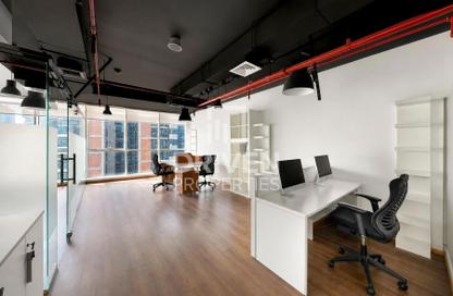 Office Space - Studio - 1 Bathroom for rent in Lake Central - Business Bay - Dubai