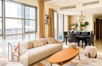 Apartment - 1 - 2 for rent in Standpoint Tower 2 - Standpoint Towers - Downtown Dubai - Dubai