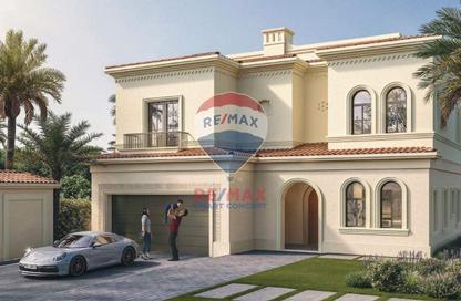 Villa - 4 Bedrooms - 7 Bathrooms for sale in Bloom Living - Zayed City (Khalifa City C) - Khalifa City - Abu Dhabi