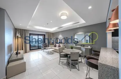 Apartment - 1 Bedroom - 1 Bathroom for rent in Wyndham residences - The Palm - The Crescent - Palm Jumeirah - Dubai
