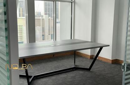 Office Space - Studio - 1 Bathroom for rent in Clover Bay Tower - Business Bay - Dubai