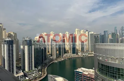 شقة - 2 غرف نوم - 3 حمامات للايجار في برج الزمرد - دبي مارينا - دبي