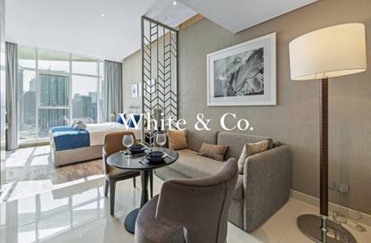 Apartment - Studio - 1 Bathroom for sale in Damac Maison Prive A - Damac Maison Prive - Business Bay - Dubai