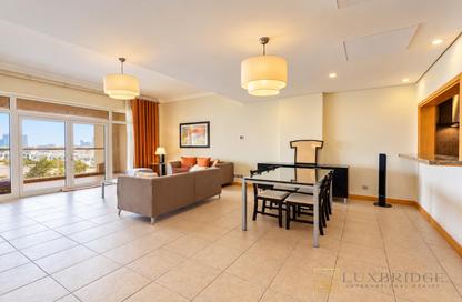 Apartment - 1 - 2 for rent in Al Nabat - Shoreline Apartments - Palm Jumeirah - Dubai