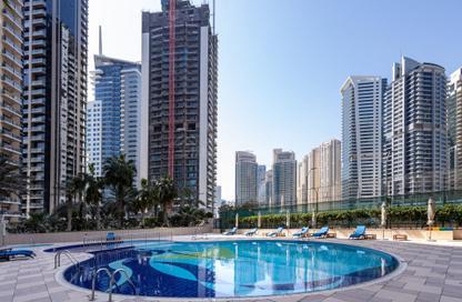 Apartment - 3 Bedrooms - 3 Bathrooms for rent in Marina Terrace - Dubai Marina - Dubai
