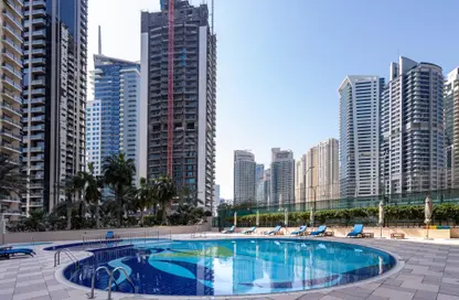 Apartment - 3 Bedrooms - 3 Bathrooms for rent in Marina Terrace - Dubai Marina - Dubai