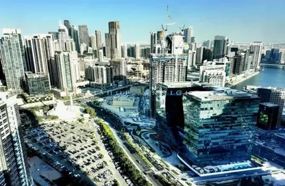 شقة - غرفة نوم - 2 حمامات للايجار في ويست هايتس 3 - الخليج التجاري - دبي