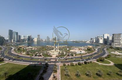 Apartment - 2 - 3 for rent in Al Majaz 2 - Al Majaz - Sharjah