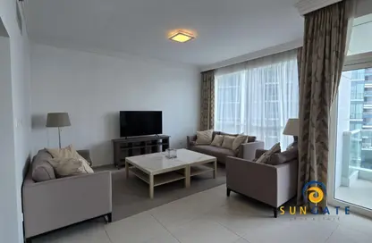 Apartment - 2 Bedrooms - 3 Bathrooms for rent in Al Bateen Residences - Jumeirah Beach Residence - Dubai