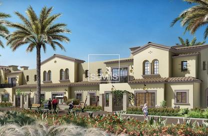 Villa - 4 - 5 for sale in Bloom Living - Zayed City (Khalifa City C) - Khalifa City - Abu Dhabi