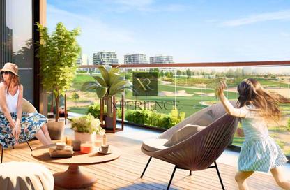 Apartment - 2 Bedrooms - 3 Bathrooms for sale in Golf Greens 1 Tower B - Golf Greens 1 - Golf Greens - Damac Hills - Dubai