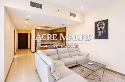 Apartment - 1 - 1 for rent in Sulafa Tower - Dubai Marina - Dubai