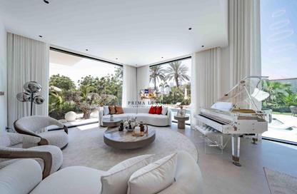 Villa - 5 Bedrooms - 6 Bathrooms for rent in Entertainment Foyer - European Clusters - Jumeirah Islands - Dubai