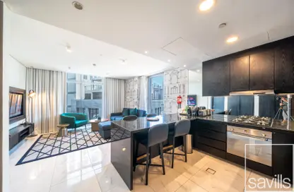 شقة - غرفة نوم - 2 حمامات للايجار في ميلينيوم اتريا بزنس باي - اتريا اس ايه - الخليج التجاري - دبي