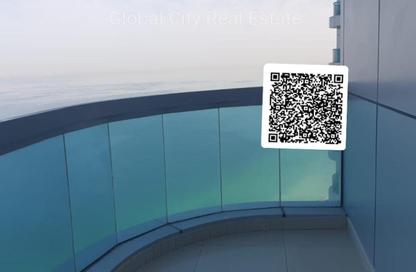 Apartment - 2 Bedrooms - 2 Bathrooms for rent in Corniche Tower - Ajman Corniche Road - Ajman
