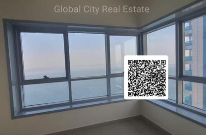 Apartment - 2 Bedrooms - 2 Bathrooms for rent in Corniche Tower - Ajman Corniche Road - Ajman