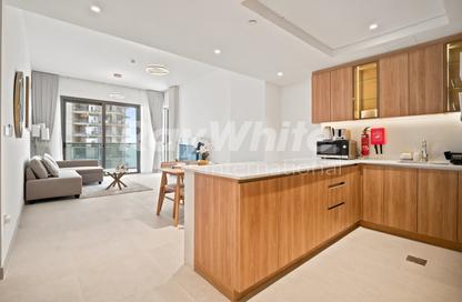 Apartment - 1 - 2 for rent in Riva Residence - Maritime City - Dubai