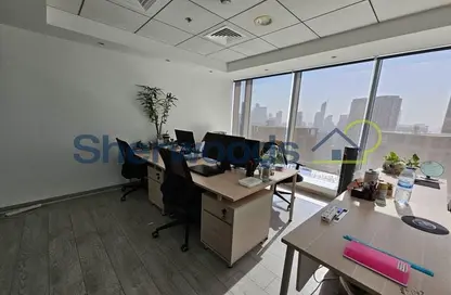 Office Space - Studio - 5 Bathrooms for rent in The Burlington - Business Bay - Dubai